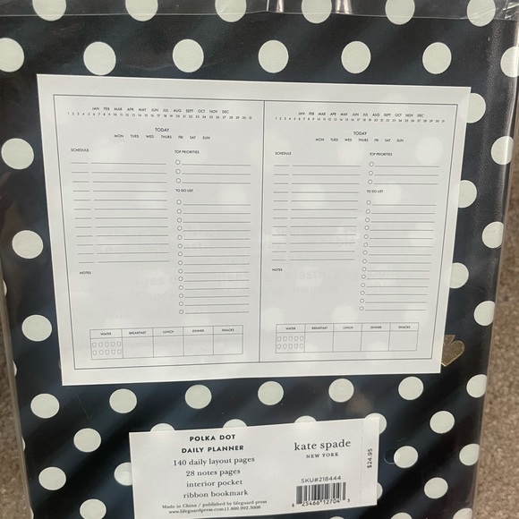 Kate Spade stationery lot Folio cup Planner Pens - Picture 3 of 5